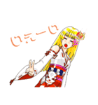 頑張る巫女お姉さん17（個別スタンプ：17）