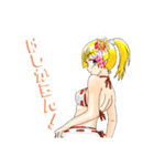頑張る巫女お姉さん17（個別スタンプ：28）