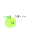 青 り ん ご（個別スタンプ：19）