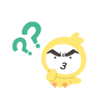 目力強いキャラク達（個別スタンプ：7）