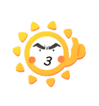 目力強いキャラク達（個別スタンプ：8）