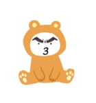 目力強いキャラク達（個別スタンプ：12）