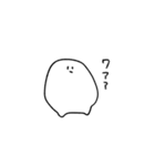 なんかかわいいしろいやつ（個別スタンプ：2）