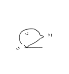 なんかかわいいしろいやつ（個別スタンプ：10）