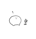 なんかかわいいしろいやつ（個別スタンプ：12）