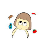 おかっぱーちゃん2（個別スタンプ：1）