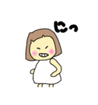 おかっぱーちゃん2（個別スタンプ：2）