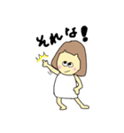 おかっぱーちゃん2（個別スタンプ：9）