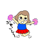 おかっぱーちゃん2（個別スタンプ：21）
