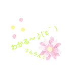 【日常】友達❀シンプル会話（個別スタンプ：14）