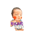 蒼斗くん 0ヶ月。（個別スタンプ：30）