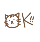 わかりやすいところに猫がいるスタンプ（個別スタンプ：1）