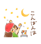 絵描き女子◎働く日常スタンプ（個別スタンプ：3）