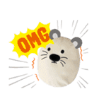 White bearくまお's（個別スタンプ：22）