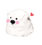 White bearくまお's（個別スタンプ：23）
