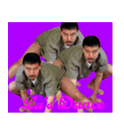 パインと愉快な仲間達（個別スタンプ：1）