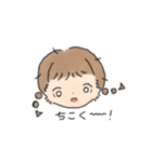 かわいいおさげのおんなのこ（個別スタンプ：7）