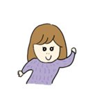 愉快でカワイイえりちゃん（個別スタンプ：8）