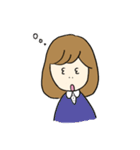 愉快でカワイイえりちゃん（個別スタンプ：21）