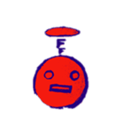 顔(オフ)（個別スタンプ：2）