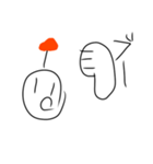 ピヨバクダンスタンプ第一弾（個別スタンプ：5）