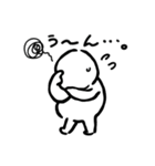 もにゅっとした人たちのスタンプ（個別スタンプ：10）