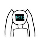 テレビヘッド君 2（個別スタンプ：10）