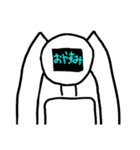 テレビヘッド君 2（個別スタンプ：28）