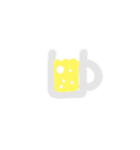ふきだしMESSEGI 2（個別スタンプ：6）