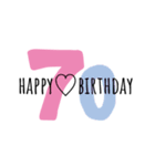 happy♡birthday 2（個別スタンプ：30）