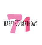 happy♡birthday 2（個別スタンプ：31）