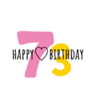 happy♡birthday 2（個別スタンプ：33）