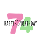 happy♡birthday 2（個別スタンプ：34）