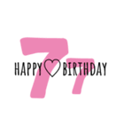 happy♡birthday 2（個別スタンプ：37）