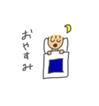 幼稚園児の書く絵①（個別スタンプ：3）