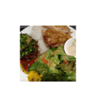 私の好きなご飯、食べてきた物たちだよ（個別スタンプ：16）