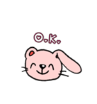 くまうさぎの日常（個別スタンプ：24）