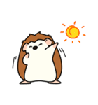 気持ちを伝えるハリネズミ（個別スタンプ：3）