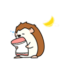 気持ちを伝えるハリネズミ（個別スタンプ：4）