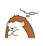 気持ちを伝えるハリネズミ（個別スタンプ：8）