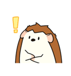 気持ちを伝えるハリネズミ（個別スタンプ：9）