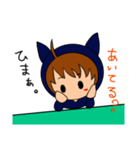 猫耳パーカー女子スタンプvol.2（個別スタンプ：8）