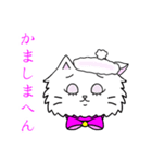 可愛いペルシャ猫 京都弁（個別スタンプ：31）