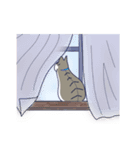 3匹のネコ（河童）（個別スタンプ：6）