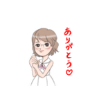 めがねの女の子（個別スタンプ：4）