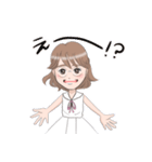 めがねの女の子（個別スタンプ：6）