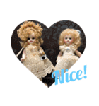 My pretty dolls！(bisque dolls)（個別スタンプ：17）