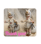 My pretty dolls！(bisque dolls)（個別スタンプ：19）