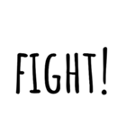 ただの文字。でもオシャレ（個別スタンプ：19）