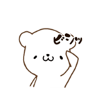 かわいい＊しろくまさんの日常（個別スタンプ：3）